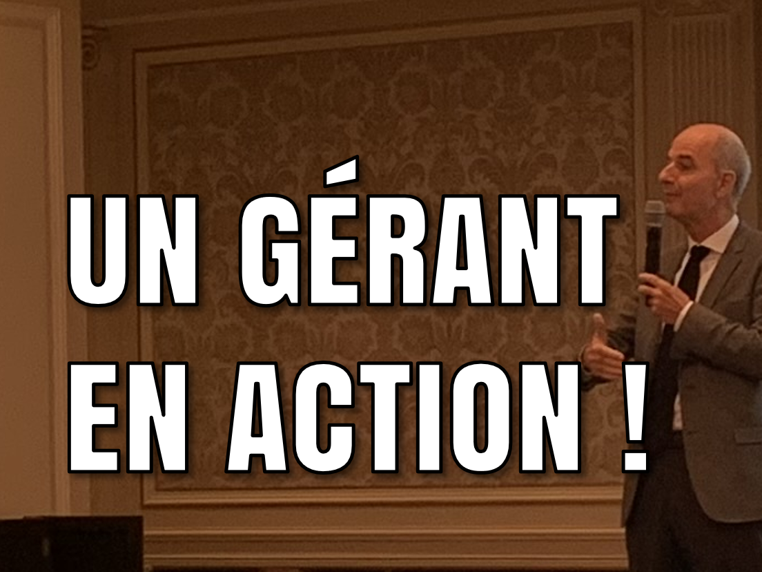 Salle comble pour écouter ce gérant star toujours aussi actif...