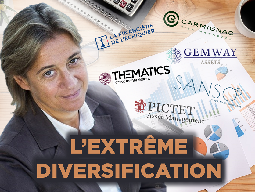 La composition du portefeuille équilibré de Nadine Trémollières (Primonial Portfolio Solutions)...